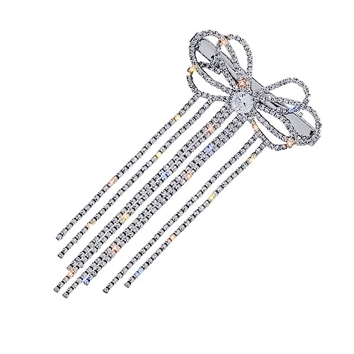 VINTORKY Strass Haarspangen Für Damen Quaste Haarnadel Schleifen-haarschmuck Haarschmuck Für Frauen von VINTORKY
