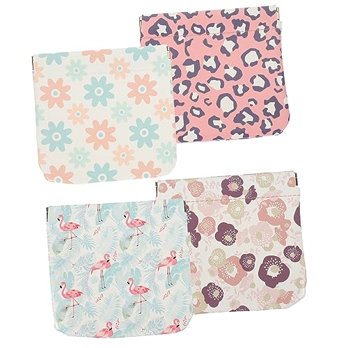 VINTORKY Reise-Kosmetiktasche-Set 4-teilig Mini-Make-up-Taschen tragbare Make-up-Taschen Quetschdeckel für Frauen VINTORKY Reise-Kosmetiktasche-Set 4-teilig Mini-Make-up-Taschen tragbare Make-up-Taschen Quetschdeckel für Frauen von VINTORKY