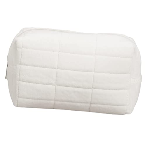 VINTORKY Reise-kulturtasche Aus Polyester Einfache Make-up-Tasche Organizer Für Kleine Kosmetik Und Toilettenartikel Reisezubehör Für Lippenstift Gesichtspflege Und Servietten Langlebige Au von VINTORKY