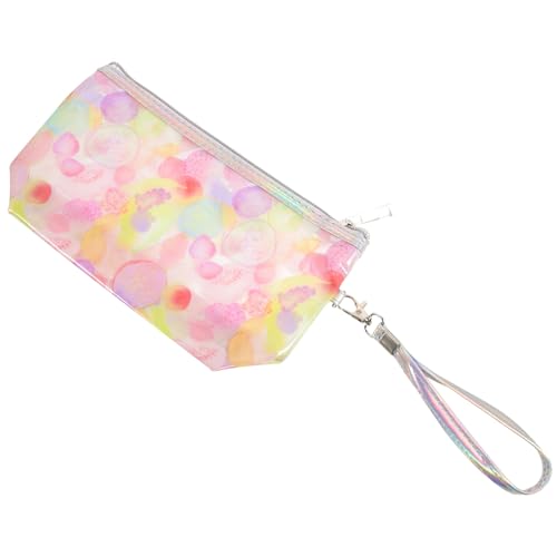 VINTORKY Zippered Makeup Organizer Bag Transparent Cosmetic Storage Pouch Für Reisen Multifunktionale Kosmetiktasche Für Damen Für Make-up Und Toilettenartikel von VINTORKY