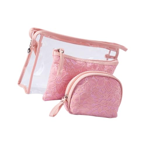 VINTORKY Reise-kulturbeutel-Set – 3-teiliges Make-up-Tasche Kosmetiktasche Für Damen Mit Reißverschluss Mehrere Fächer Tragbar von VINTORKY