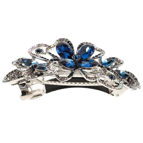 VINTORKY Material Kristall Haarspange Für Frauen Frühling Haarnadel Blume Design Haarspange Für Rückseite Haarnadel von VINTORKY