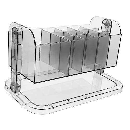 VINTORKY Rotierender Make-up-Organizer Rotierend Organisatoren Bilden Desktop-Organizer Um 360 Grad Drehbarer Make-up-Organizer Organisator Bilden Bürstenhalter Das Haustier Groß von VINTORKY