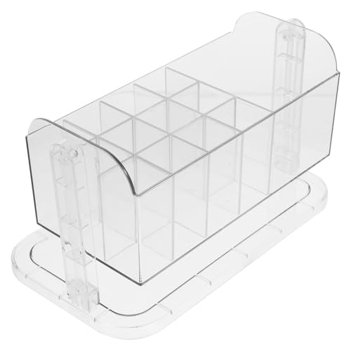 VINTORKY Drehbarer Make-up-pinsel-organizer Kosmetik-organizer Mit Fächerdesign Für Pinsel Stifte Und Beauty-zubehör Widerstandsfähig Gegen Beschädigungen von VINTORKY