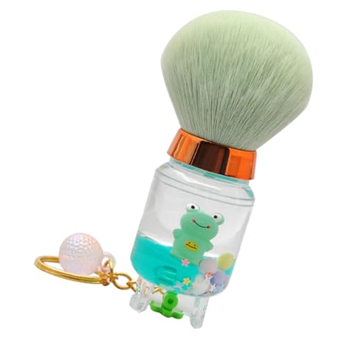 VINTORKY Powder Brush Für Frauen Tragbarer Puderpinsel Mit Weichen Borsten Für Gesicht Und Highlighter Leicht Und Kompakt Für Unterwegs Für Anfänger Und Profis von VINTORKY