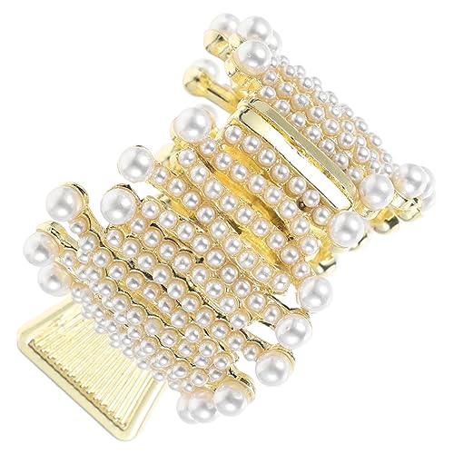 VINTORKY Pferdeschwanz- Haar-clips Für Frauen Kleine Haarklammer Mit Perlen Für Dickes Und Dünnes Haar Langlebig Für Verschiedene Anlässe von VINTORKY