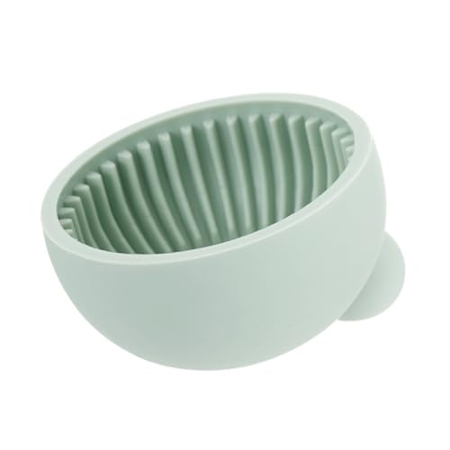 VINTORKY Silikon Pinselreinigungsmatte für Make Up Bürsten Handheld Reinigungsschale mit Konvexen für Lidschatten und Stirnbürsten Langlebig und Leicht zu Reinigen von VINTORKY