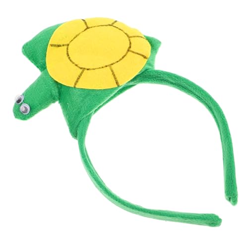 VINTORKY Schildkröten-haarband Für Cosplay Und Festlichkeiten Weiches Und Bequemes Tier-haarband Für Partys Kreative Und Aufführungen Universelle Für Jeden Kopf von VINTORKY