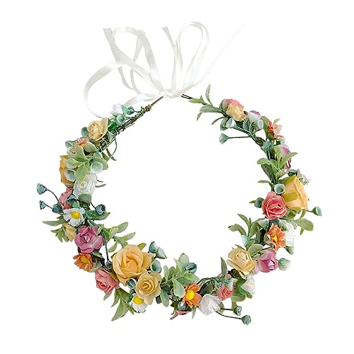 VINTORKY Hochzeit Für Frauen Foto-shooting Rose Haarband Tuch Rose Stirnband Für Mädchen von VINTORKY