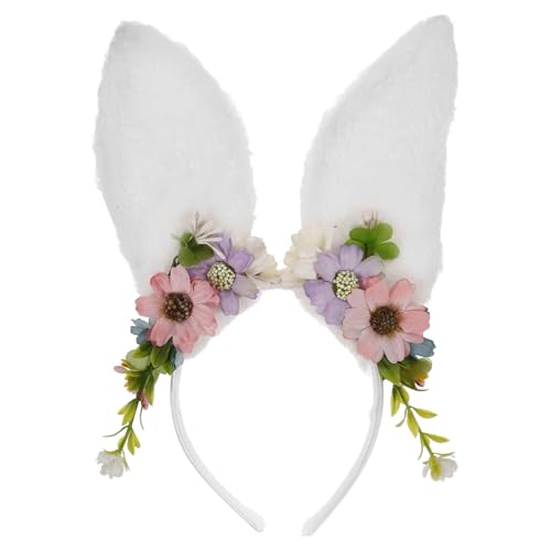 VINTORKY Stirnband Mit Hasenohren Für Damen Ohr-stirnband Party-accessoire Für Erwachsene Modische Kopfbedeckung Bequem Und Sicher von VINTORKY