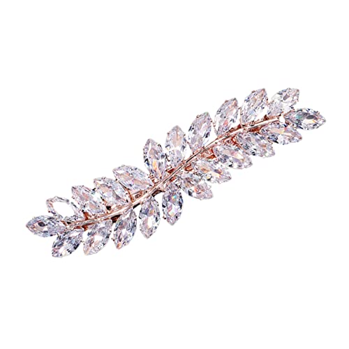 VINTORKY Strass Haarspange Stilvolle Haarnadel Haaraccessoire Für Damen Vintage Haarklammer in Roségold Für Hochzeiten Partys Und Alltag VINTORKY Strass Haarspange Stilvolle Haarnadel Haaraccessoire Für Damen Vintage Haarklammer in Roségold Für Hochzeiten Partys Und Alltag von VINTORKY