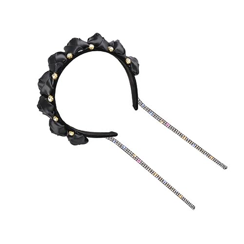 VINTORKY Strass-stirnband Mit Quaste Stilvolles Kopfschmuck-accessoire Für Damen Für Partys Und Den Alltag von VINTORKY