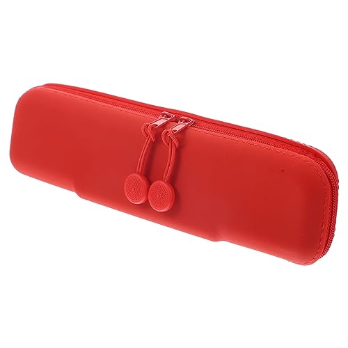VINTORKY Make-up-Pinsel-Aufbewahrungstasche Silikon Make-up-pinselhalter Reißverschluss Reise-Organizer von VINTORKY