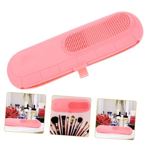 VINTORKY Tragbarer Make-up-pinselhalter Für Unterwegs Silikon-Make-up-pinseletui Zur Organisation Von Beauty-Tools Kompakter Kosmetik-aufbewahrungs-Organizer von VINTORKY