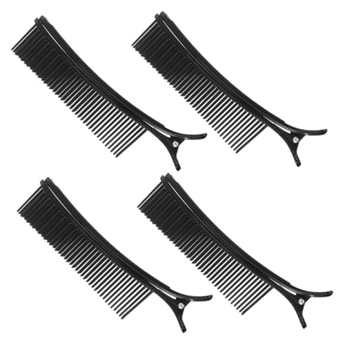 VINTORKY Unverzichtbar Für Den Friseur – 4 Stabile Abteilklammern Krokodilklemmen Für Frauen Zum Frisieren Und Schminken von VINTORKY