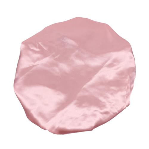 VINTORKY Verstellbare Duschhaube aus Satin mit Doppelter Damen Nachtkappe für Bad und Schlaf Schützende Haarkappe für Haartypen von VINTORKY