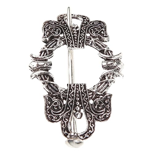 VINTORKY Viking Haarspange Retro Haaraccessoire Für Frauen Eleganter Haarschmuck Mit Einzigartigem Design Leicht Und Langlebig Für Kreative Frisuren Und Besondere Anlässe von VINTORKY