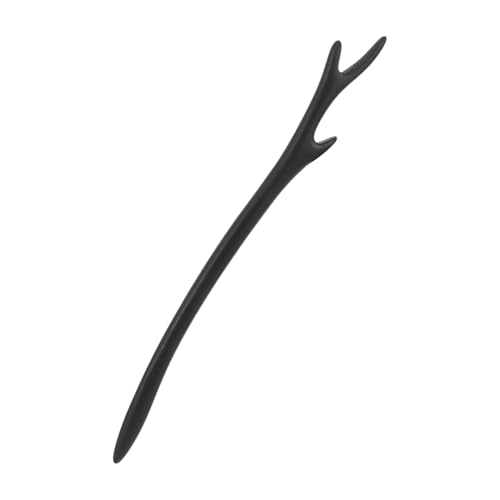 VINTORKY Haarstäbe Aus Holz Vintage-haarstab Japanischer Haarstab Für Frauen Haarknotenstab Haarteil Für Hochsteckfrisuren Haarstab Mit Drachenhorn-detail Für Formelle Anlässe von VINTORKY