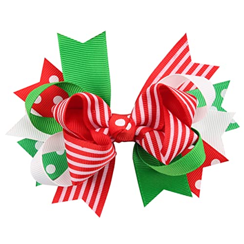 VINTORKY 1stücke Weihnachten Haar Clip Bowknot Ripsband Haar Bögen Für Junge Mädchen Urlaub Zubehör Junge von VINTORKY
