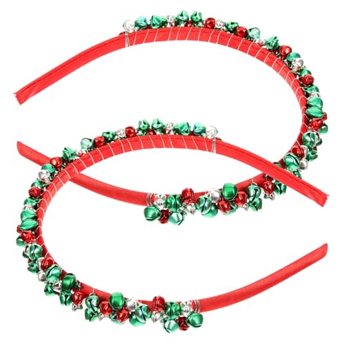 VINTORKY Festival Kostüm Stirnbänder Weihnachten Haar Dekoration Party Haarband Glocke Für Cosplay von VINTORKY