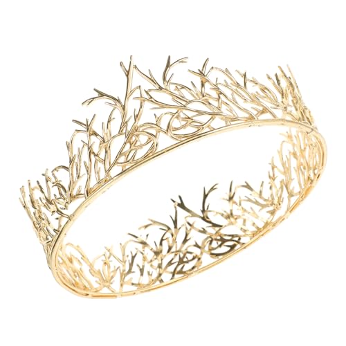 VINTORKY Retro-Kopfbedeckung für Braut und Bräutigam elegant und langlebig für Königs-Cosplay-Party Geburtstagsveranstaltung von VINTORKY