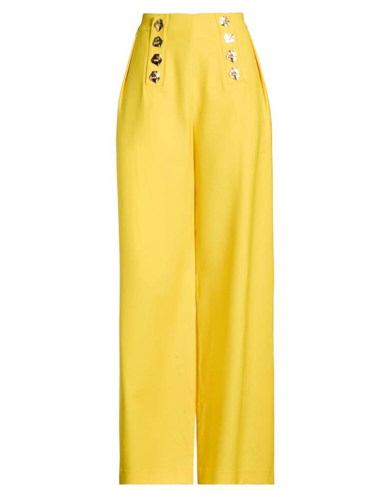 VIOLANTE NESSI Hose Damen Gelb von VIOLANTE NESSI