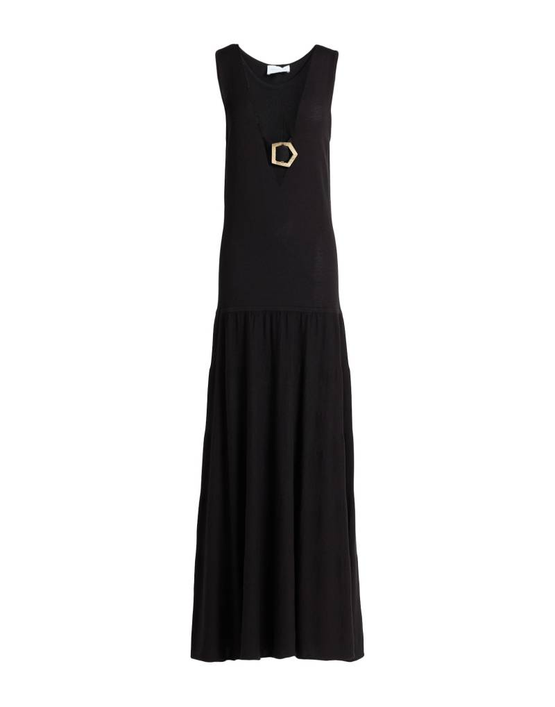VIOLANTE NESSI Maxi-kleid Damen Schwarz von VIOLANTE NESSI