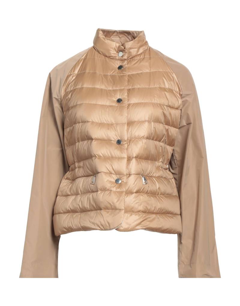 VIOLANTI Pufferjacke & Daunenjacke Damen Hellbraun von VIOLANTI