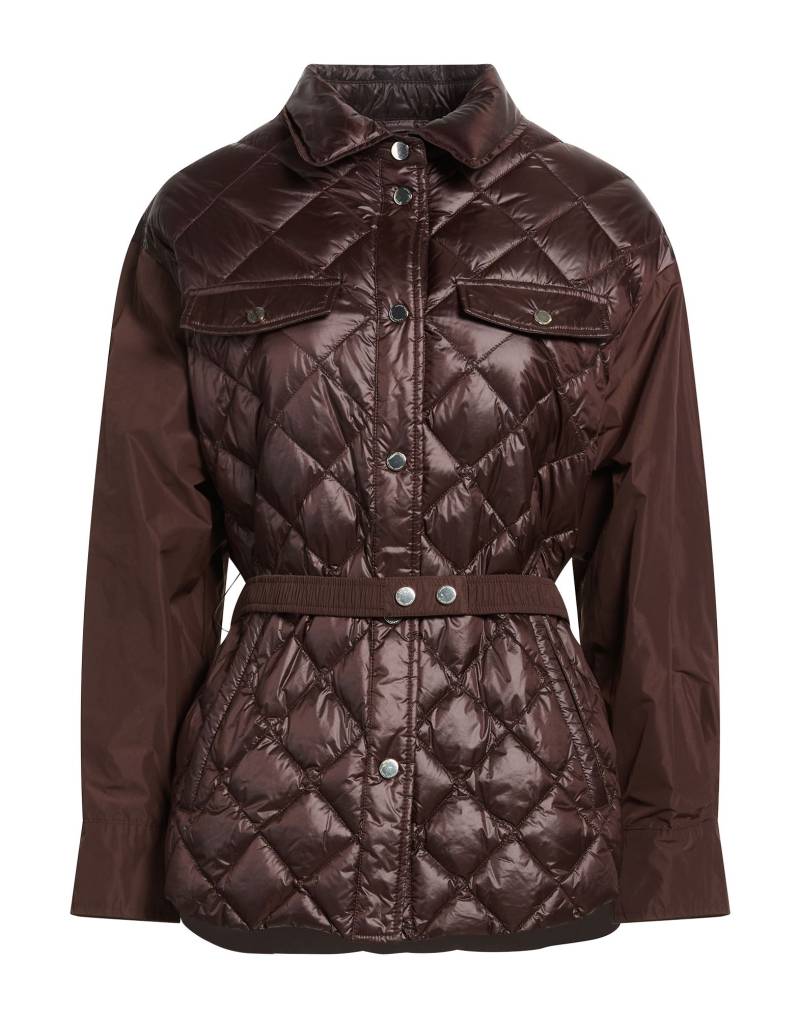 VIOLANTI Pufferjacke & Daunenjacke Damen Schokobraun von VIOLANTI