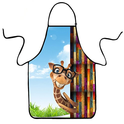 VIPbuy Kochschürze Küchenschürze Grillschürze vielfärbige lustige Schürze Damen Männer Herren Erwachsene Ehepaar Giraffe Schürze waschbar landschaftlich VIPbuy Kochschürze Küchenschürze Grillschürze vielfärbige lustige Schürze Damen Männer Herren Erwachsene Ehepaar Giraffe Schürze waschbar landschaftlich von VIPbuy