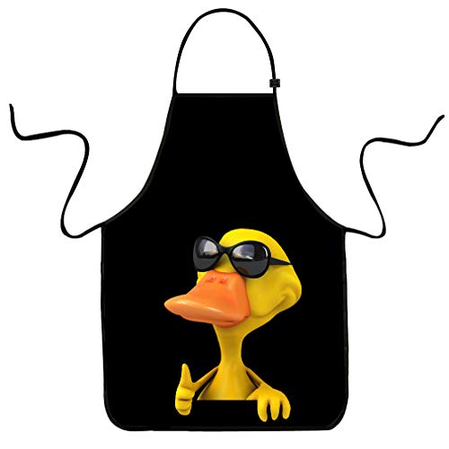 VIPbuy Kochschürze Küchenschürze Grillschürze schwarze lustige Schürze Damen Männer Herren Erwachsene Ehepaar Ente Schürze waschbar schwarz VIPbuy Kochschürze Küchenschürze Grillschürze schwarze lustige Schürze Damen Männer Herren Erwachsene Ehepaar Ente Schürze waschbar schwarz von VIPbuy