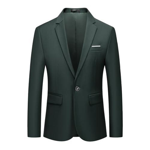 VIRACIN Sakko Herren Sport Einfarbig Business Sportlich Suits Leichte Modern Männer Slim Fit Hochzeit Sportsakko Anzugjacke Regular Fit Freizeit Anzug Blazer Herrensakko von VIRACIN