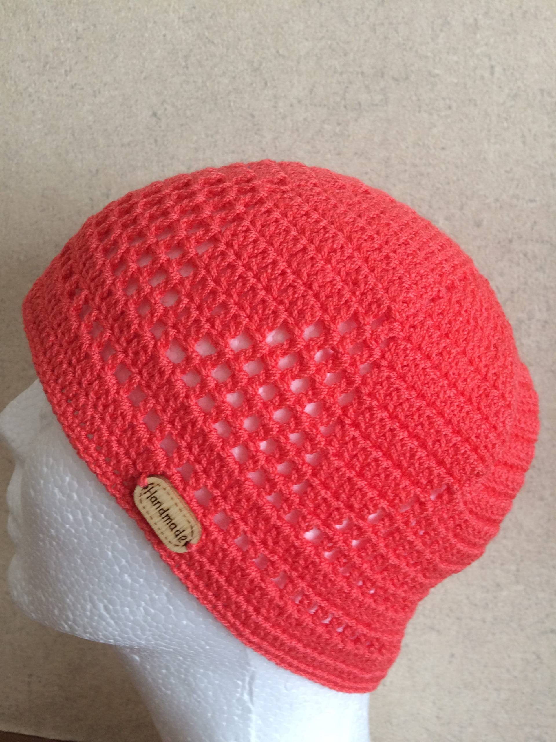 Gehäkelte Sommermütze.herren-Damen-Kurze Beanie-Mütze.gehäkelte Maschen-Chemo-Mütze.strickspitze Kufi-Mütze.gehäkelte Strandmütze Für von VIRGA63DESIGN