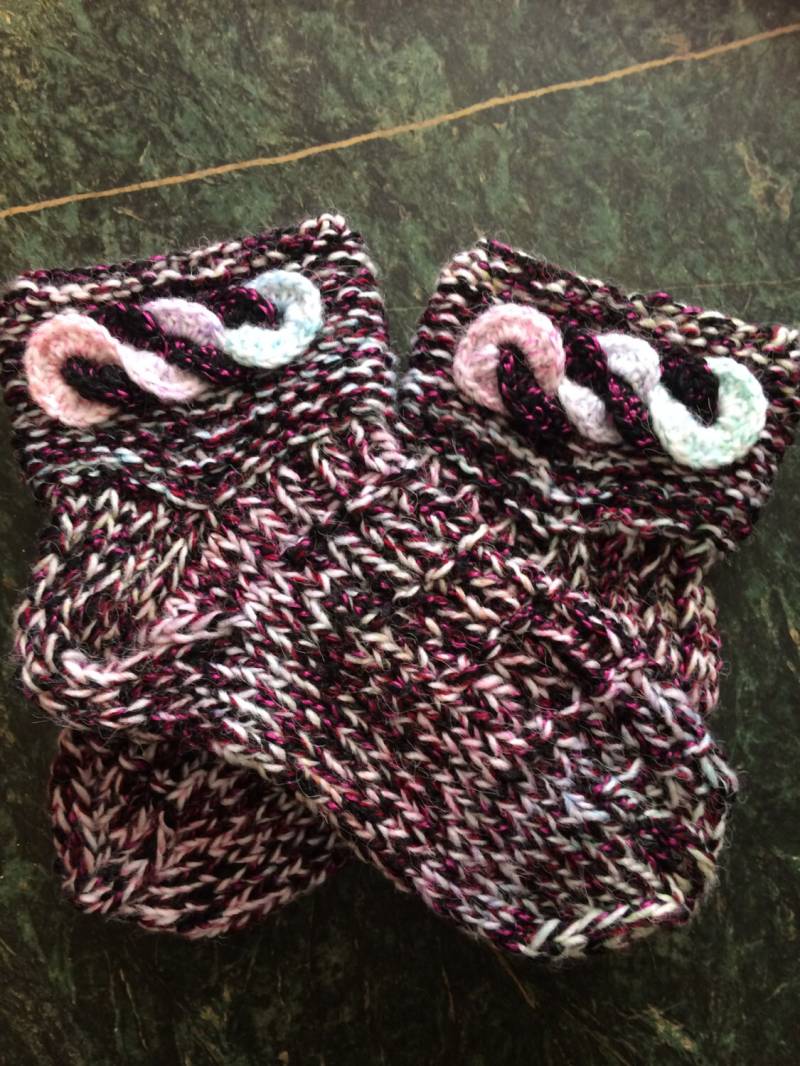 Gestrickte Socken.gestrickte Hausschuhe Für Frauen.freeform Socken. Handgemachte Socken-Hausschuhe.gestrickte Warme Socken.gestricktes von VIRGA63DESIGN