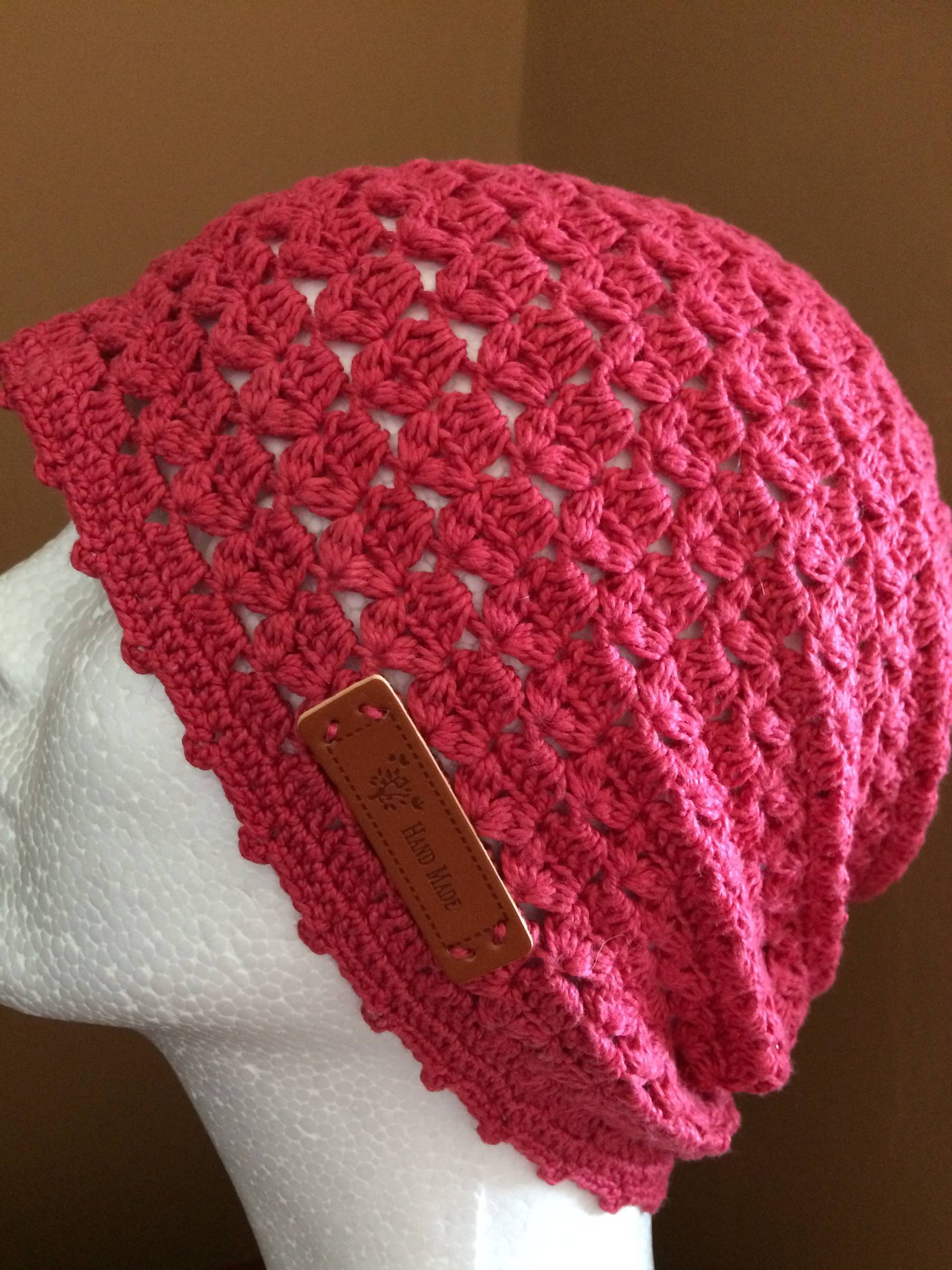 Häkelmütze.gehäkelte Sommermütze.gehäkelte Slouchy Beanie Boho Mütze.gestrickte Herbstmütze Für Damen.handgemachte Damen Sommermütze von VIRGA63DESIGN