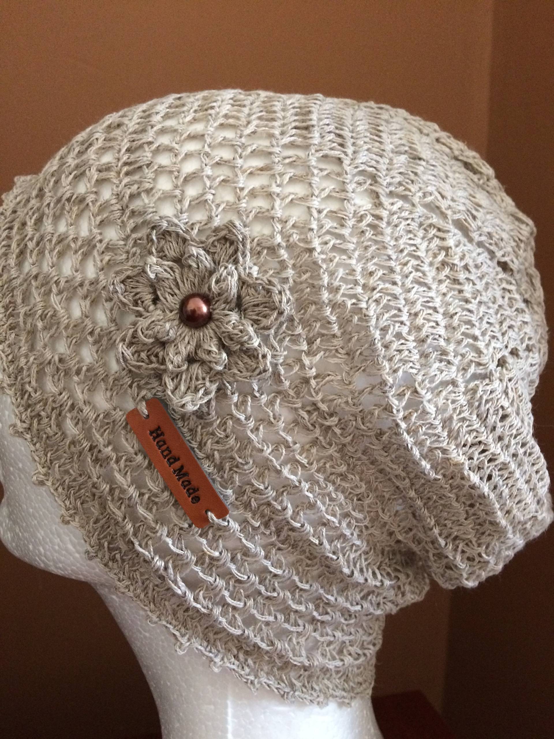 Häkelmütze.gehäkelte Sommermütze.gehäkelte Slouchy Beanie Boho Mütze.gestrickte Strandmütze Für Damen.handgemachte Damen Sommermütze von VIRGA63DESIGN