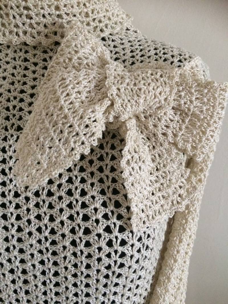 Handgehäkeltes Kleid.gestrickte Tunika.gehäkeltes Kleid-Tunika-Top.häkeln Cover Up.gehäkeltes Damen Accessoire von VIRGA63DESIGN