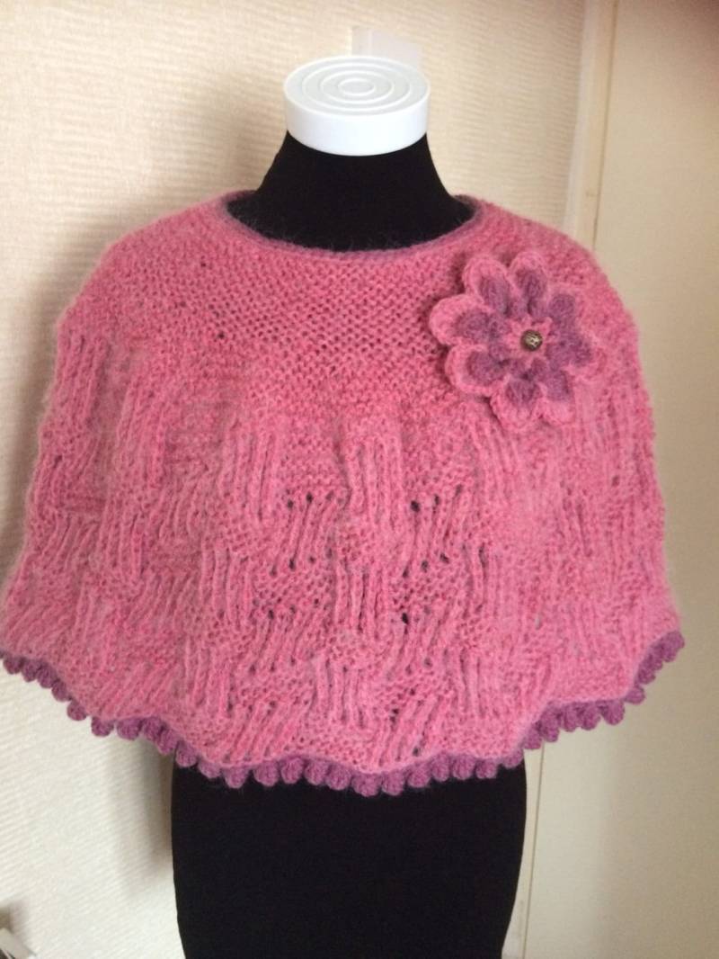 strick Capelet.handgestricktes Cape.schulterwärmer.schulter Snug.gestrickter Poncho.strick Schulter Wickel.strick Damen Accessoire.strick Luxus von VIRGA63DESIGN