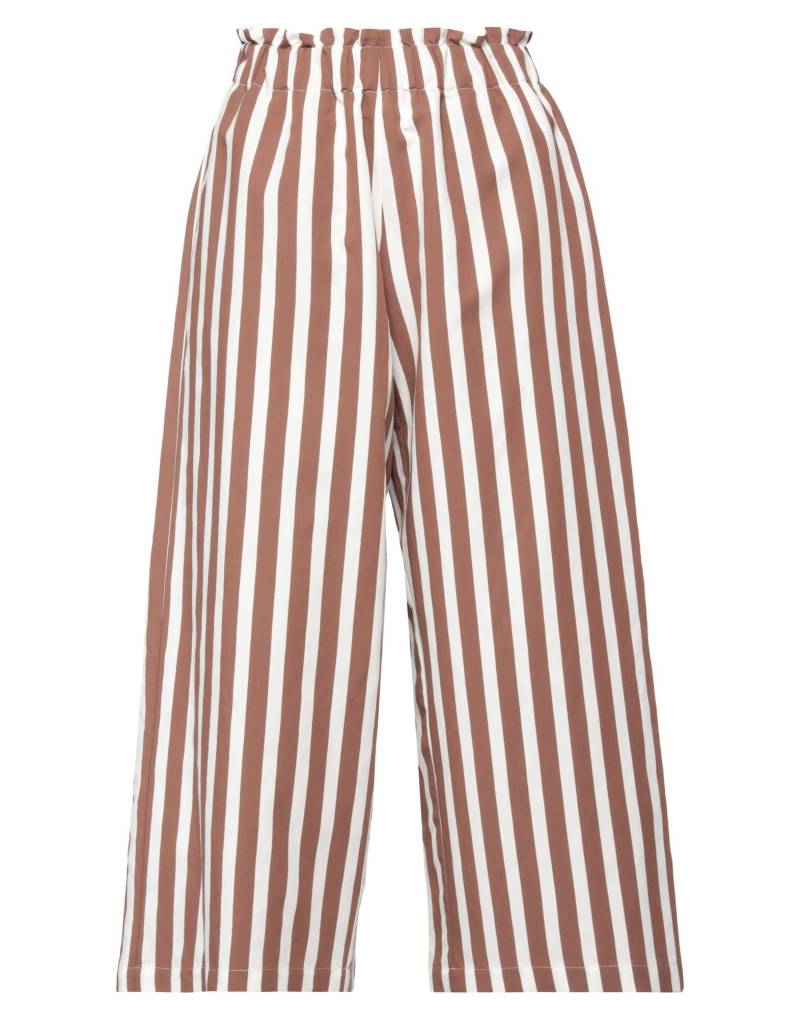 VIRGINIA BIZZI Hose Damen Braun von VIRGINIA BIZZI