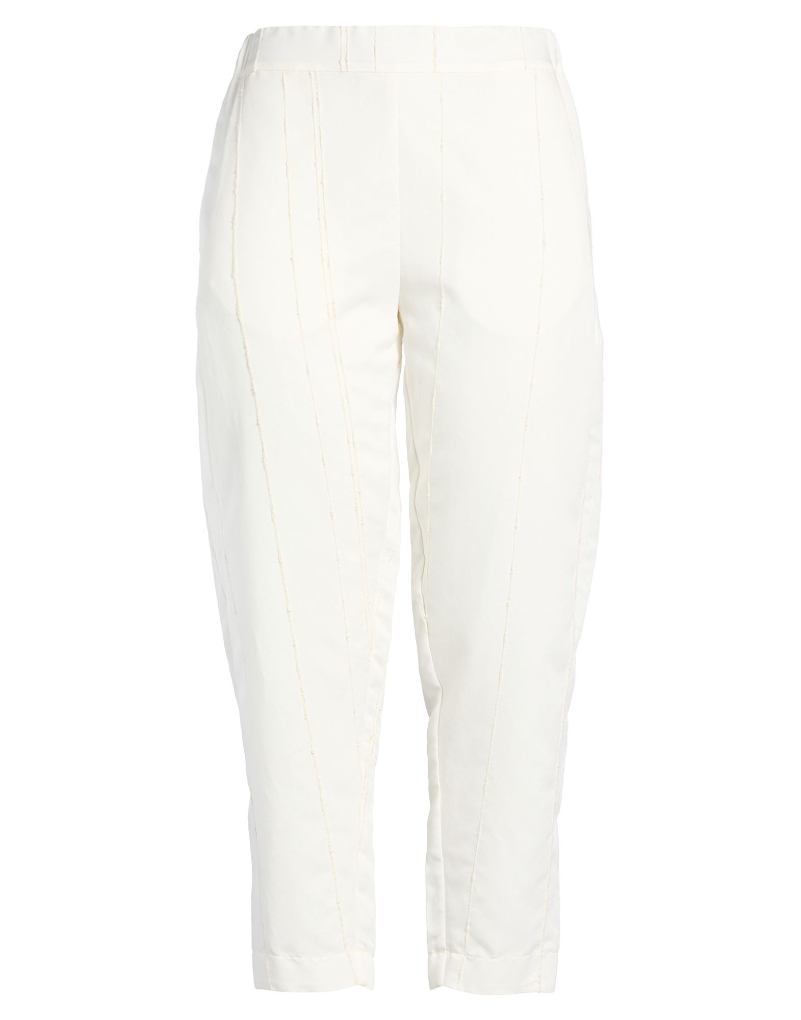 VIRGINIA BIZZI Hose Damen Elfenbein von VIRGINIA BIZZI