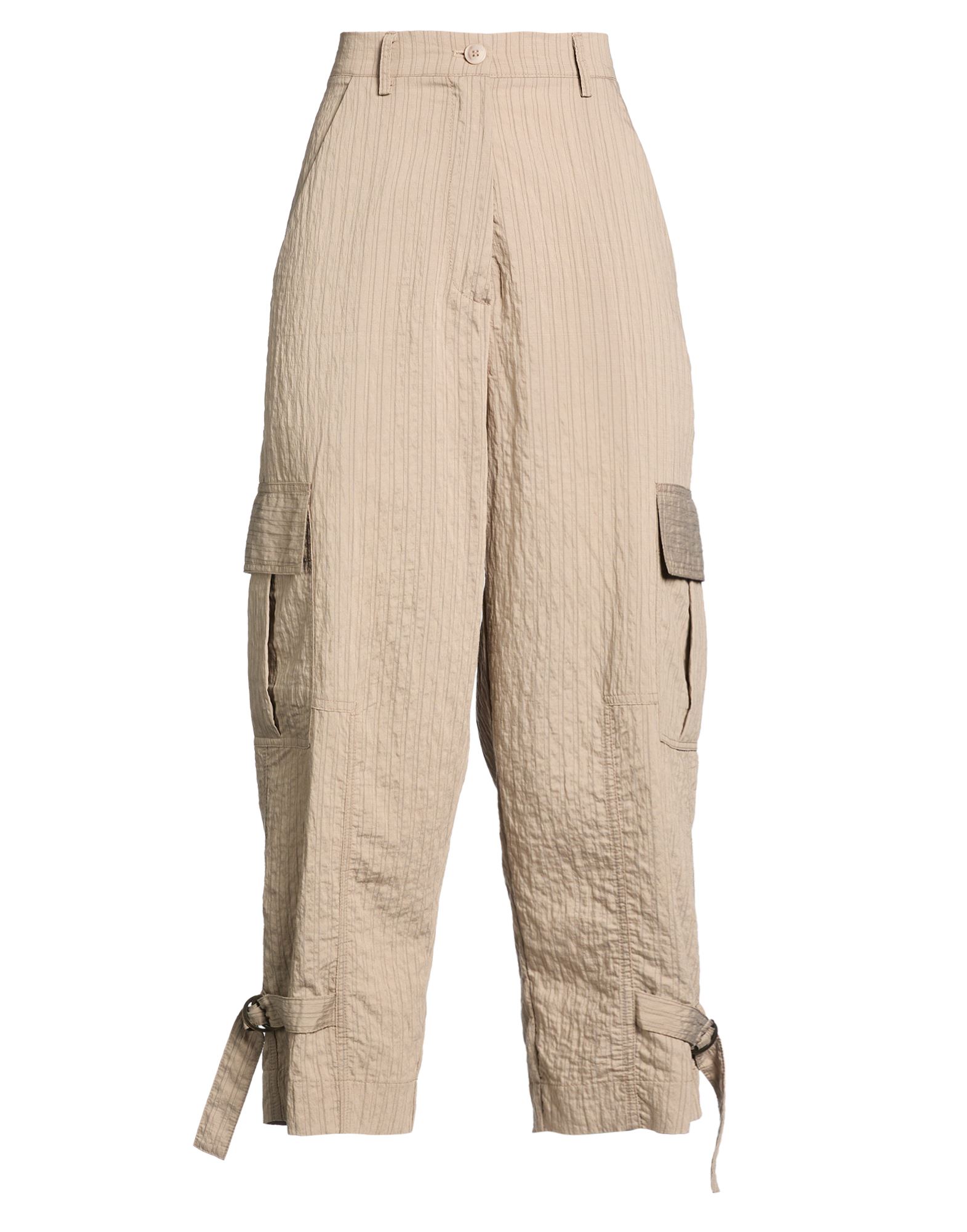 VIRGINIA BIZZI Hose Damen Hellbraun von VIRGINIA BIZZI