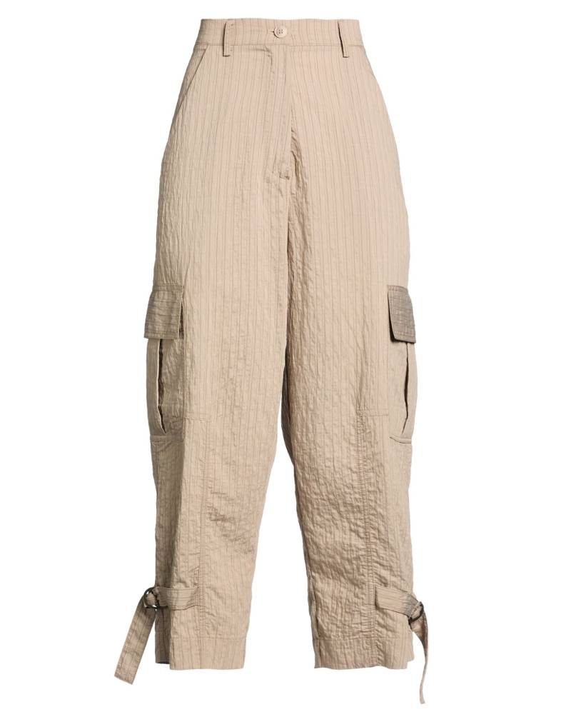 VIRGINIA BIZZI Hose Damen Hellbraun von VIRGINIA BIZZI