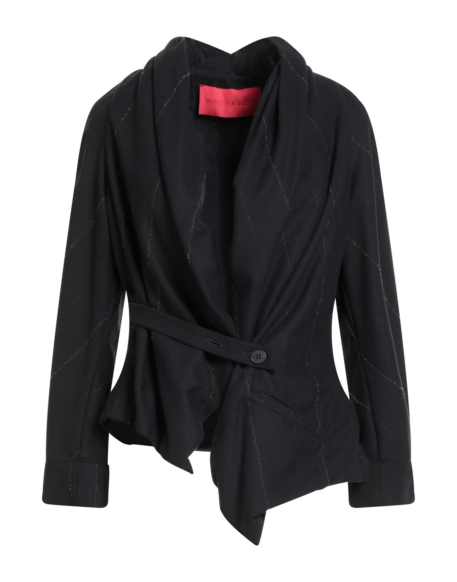 VIRGINIA BIZZI Jacke & Anorak Damen Schwarz VIRGINIA BIZZI Jacke & Anorak Damen Schwarz von VIRGINIA BIZZI