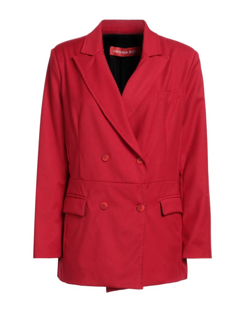 VIRGINIA BIZZI Blazer Damen Rot von VIRGINIA BIZZI