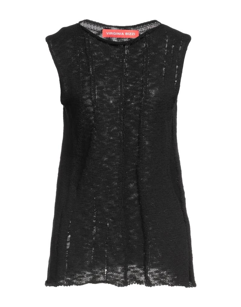 VIRGINIA BIZZI Pullover Damen Schwarz von VIRGINIA BIZZI