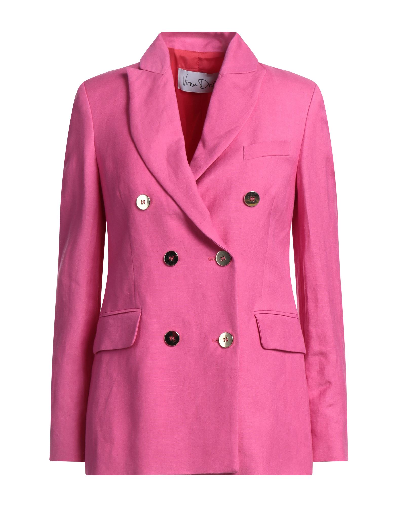 VIRNA DRÒ Blazer Damen Fuchsia von VIRNA DRÒ