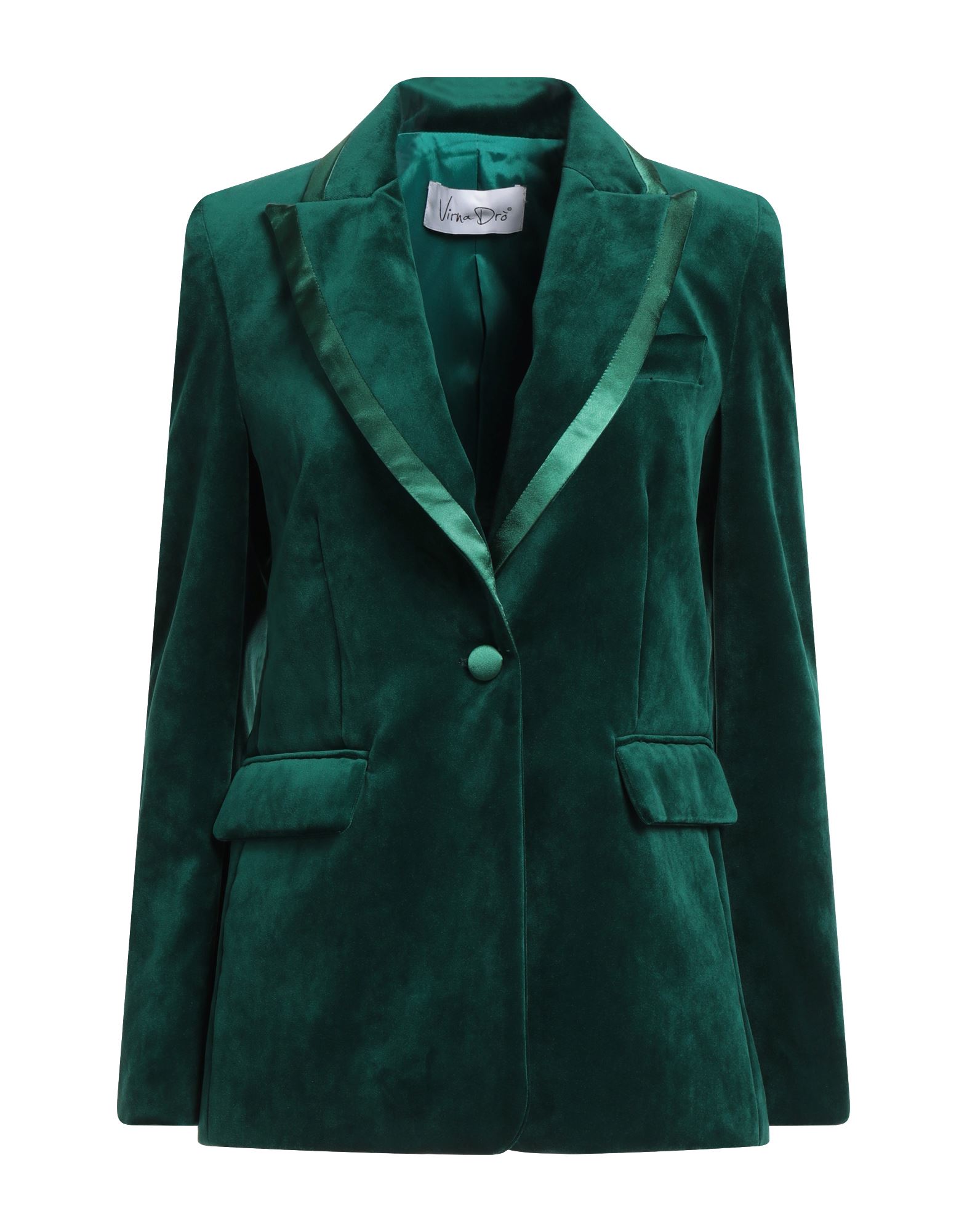 VIRNA DRÒ Blazer Damen Smaragdgrün von VIRNA DRÒ