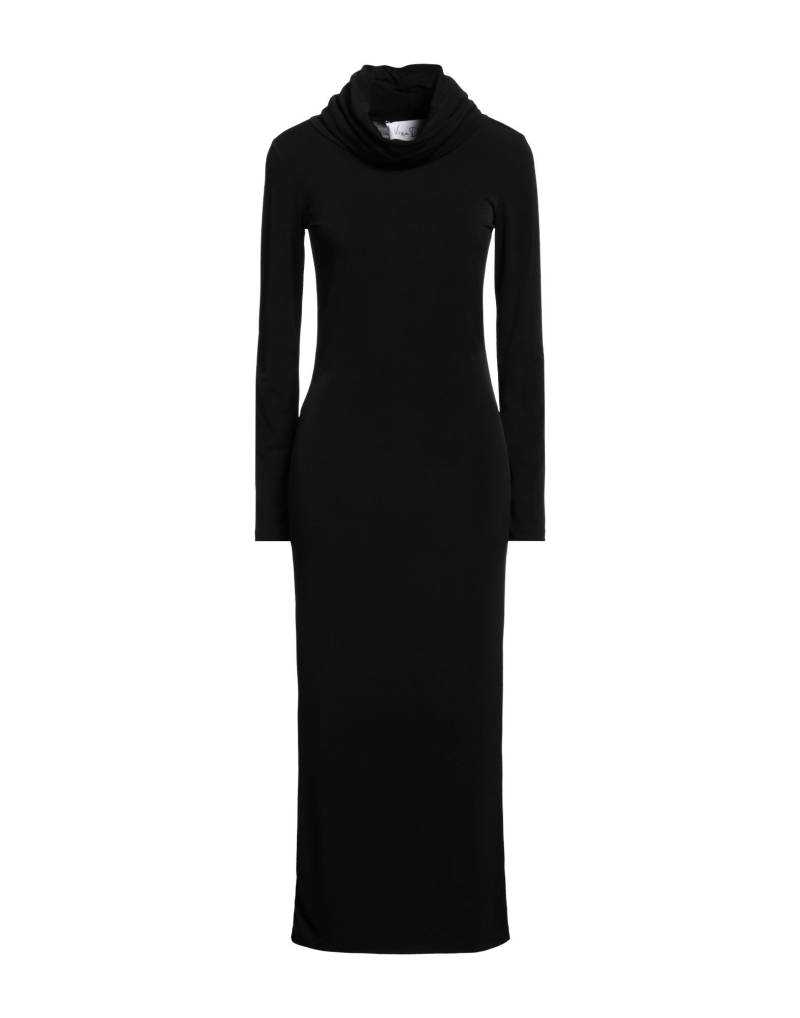 VIRNA DRÒ Maxi-kleid Damen Schwarz von VIRNA DRÒ