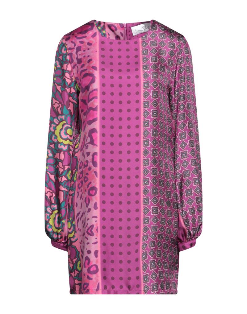 VIRNA DRÒ Mini-kleid Damen Pflaume von VIRNA DRÒ