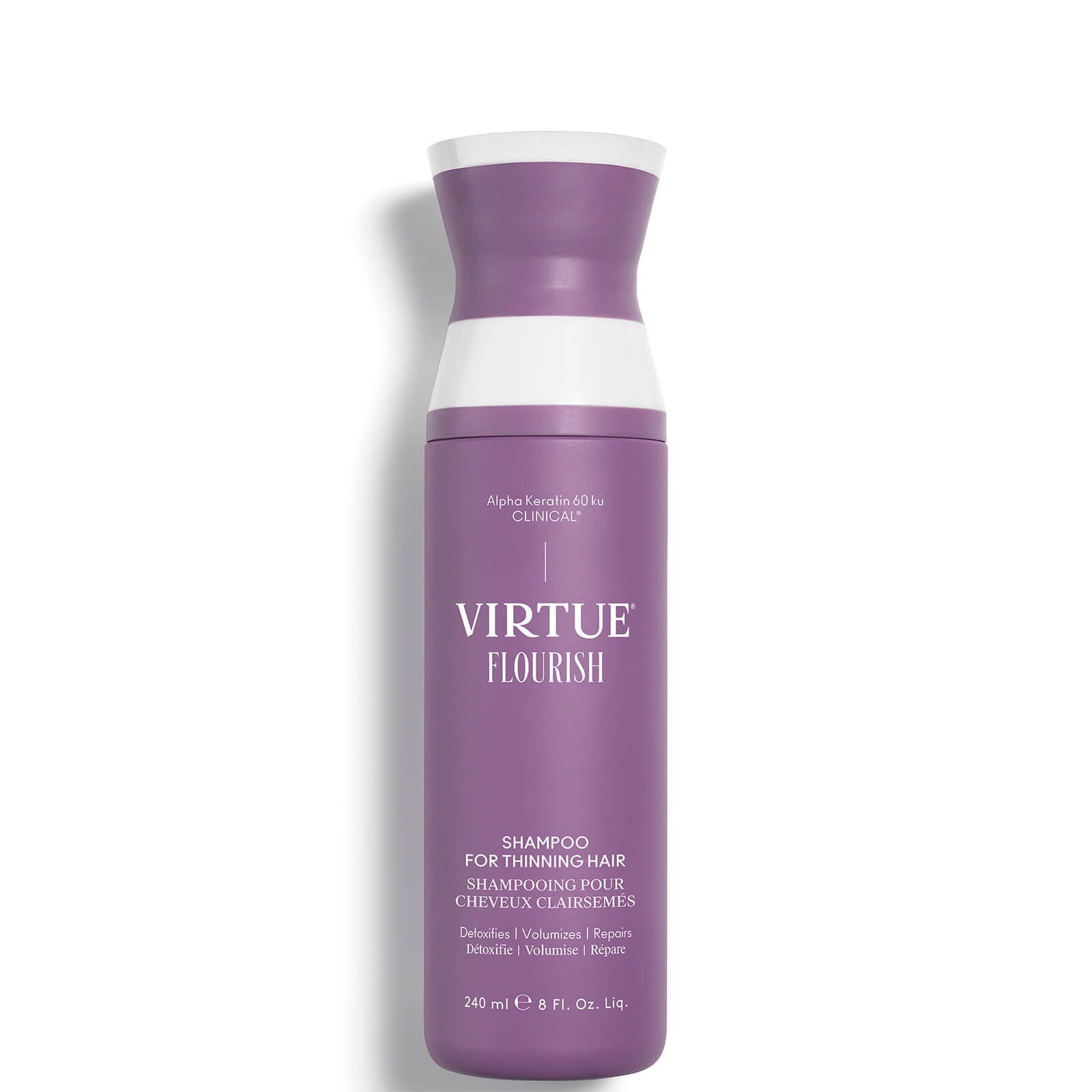 VIRTUE Flourish Shampoo für dünner werdendes Haar 240 ml von VIRTUE